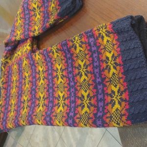 Multicolor women sweater. Size small